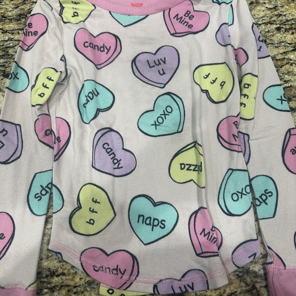 Sweetheart Kids Pajamas - Multicolor
